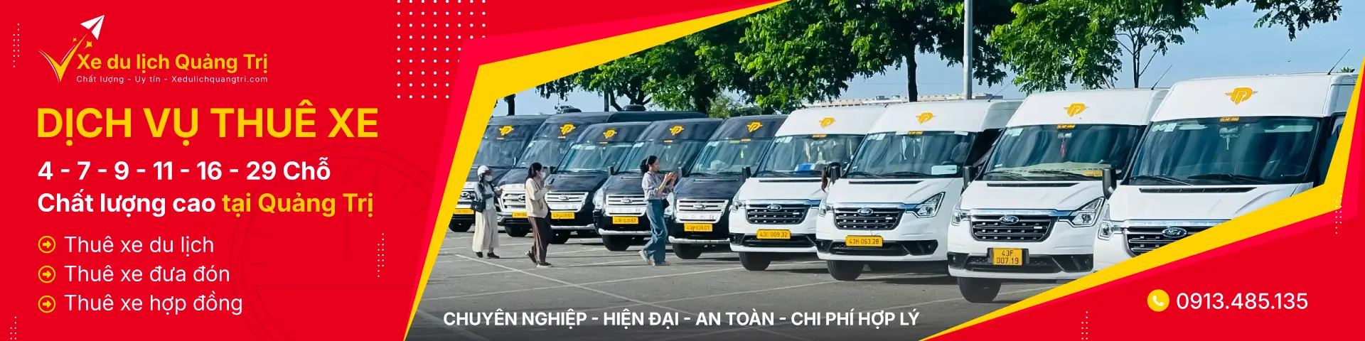 thuê xe du lịch quảng trị